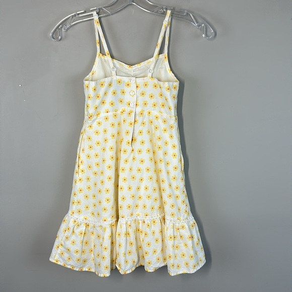 Cynthia Rowley Yellow And White Floral Dress Size 8 - Picture 2 of 15